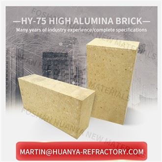 HY-75 ildfast murstein med høy alumina